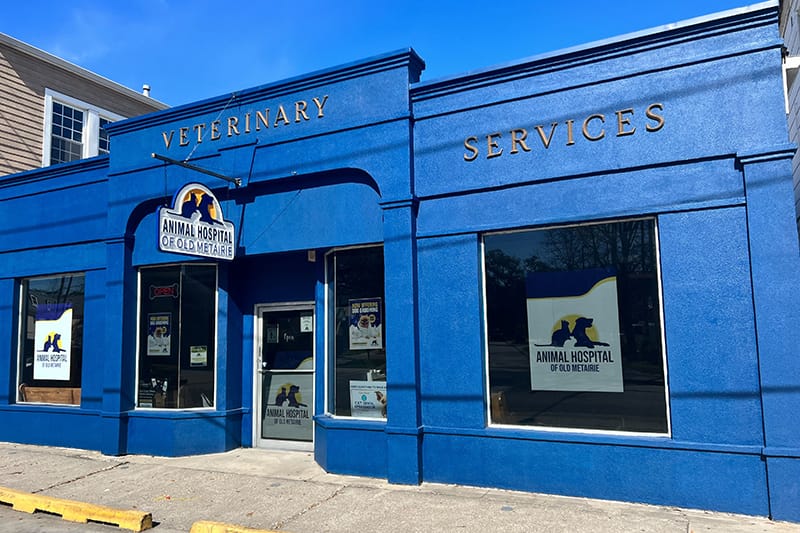 Exterior of Benbow Veterinary Services in Metairie, LA